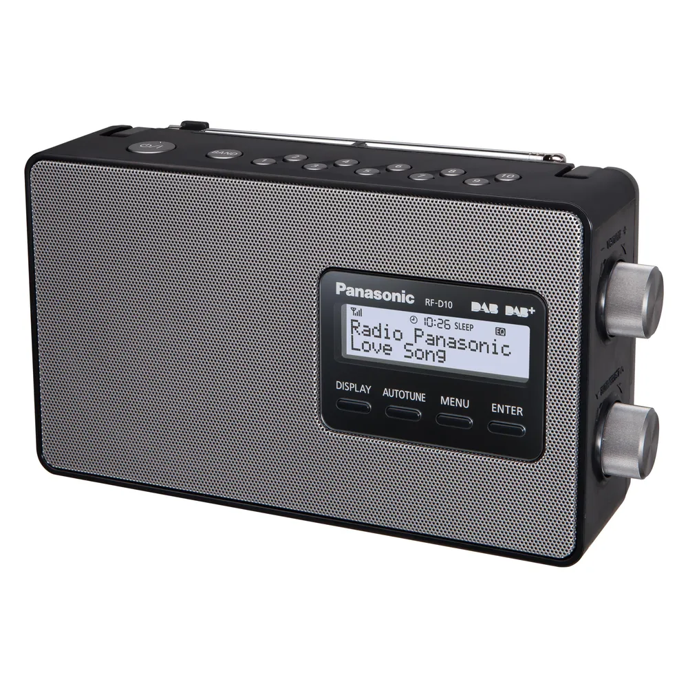 RF-D 10 EG-K schwarz DAB Radio