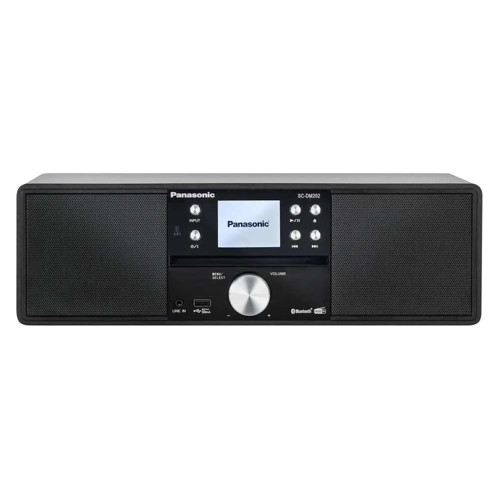 SC-DM202EG-K Kompakte Micro-Stereoanlage