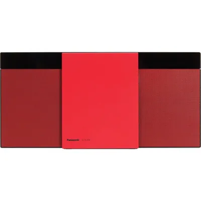 CD-Player Panasonic SC-HC304 20W RMS Bluetooth USB DAB+ FM Rot