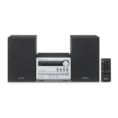 Mikro-HiFi-Anlage Panasonic SC-PM250EC-S Silber 20W USB CD-Radio LCD-Anzeige