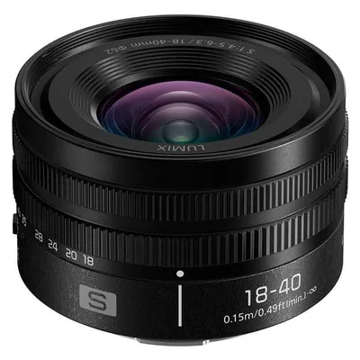 Objektiv Panasonic Lumix S 18-40mm F4.5-6.3 L-Mount Kompakt Staub- und Spritzwassergeschützt