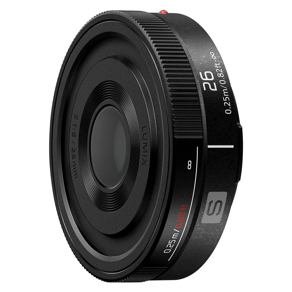 Objektiv Panasonic Lumix S 26mm F8 Pancake Manuelle Fokus L-Mount