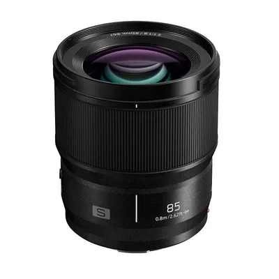 Objektiv Panasonic Lumix S S-S85 85 mm f/1.8 L-Mount Schwarz