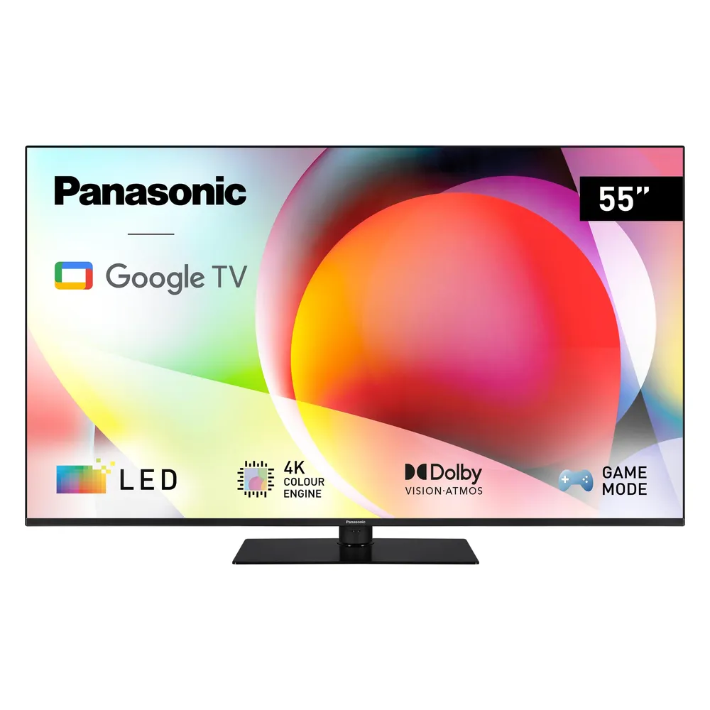 TV Panasonic LCD TN-55W70AEZ 55" 4K UltraHD 50Hz Smart TV Google TV HDR10 Dolby Vision