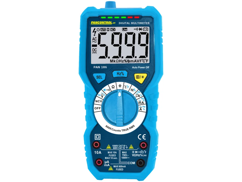 PANCONTROL True-RMS Multimeter PAN 186