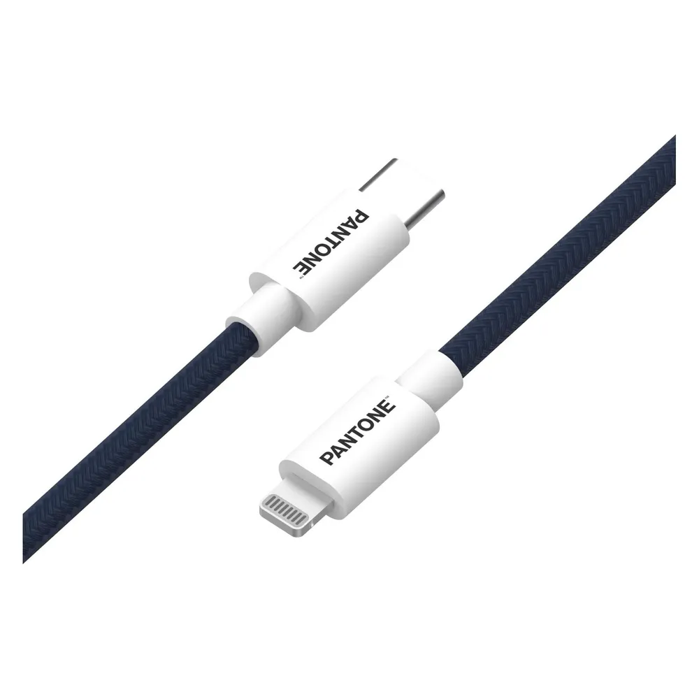 Pantone Celly, USB-C to Lightning Cable Compatible with Apple Devices and iOS System, Length 1.5m, Power Sup