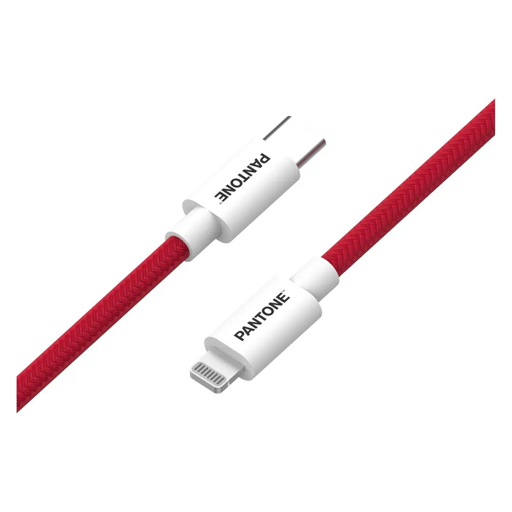 Pantone USB-C zu Lightning Kabel Kompatibel mit (1.50 m, USB 3.2 Gen 1, 60 W)