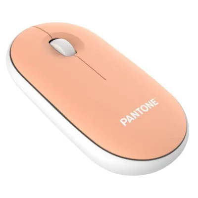 Maus PANTONE PT-MS001E RF kabellos 100 DPI orange ergonomisch