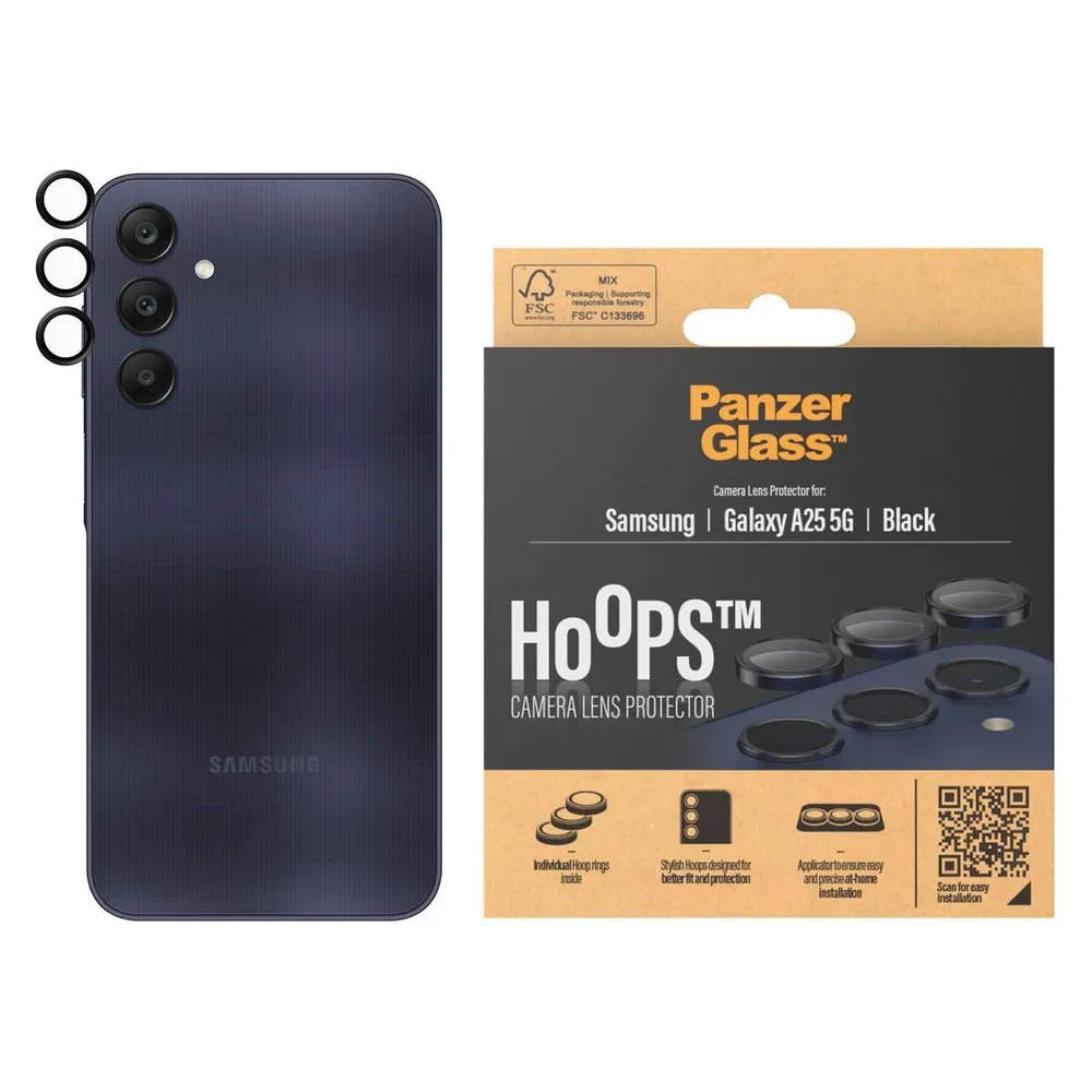 PanzerGlass Hoops Camera Lens Protector (Samsung Galaxy A25)