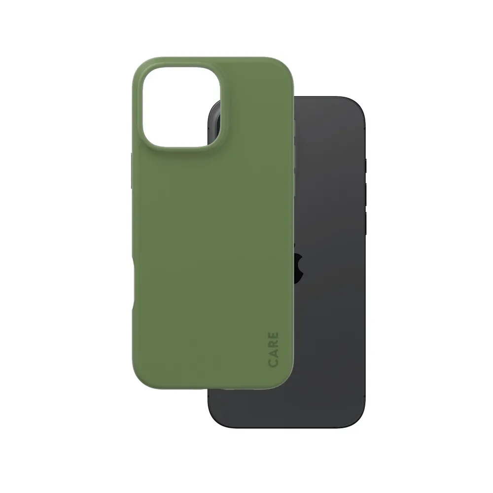 CARE by PanzerGlass® Fashionable Case Grün iPhone 16 Pro Max Handyhülle