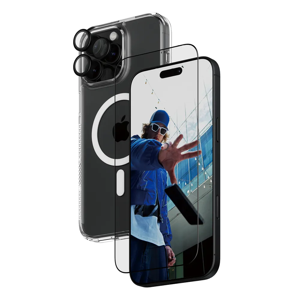 3-in-1 Protection Bundle iPhone 16 Pro Max
