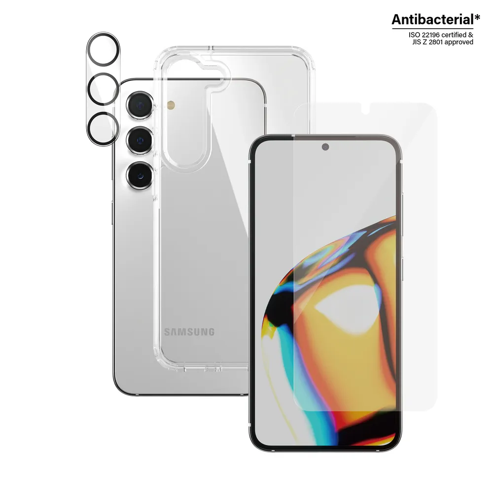 3-in-1 Schutz-Set für Samsung Galaxy S23 (B0433+7315)