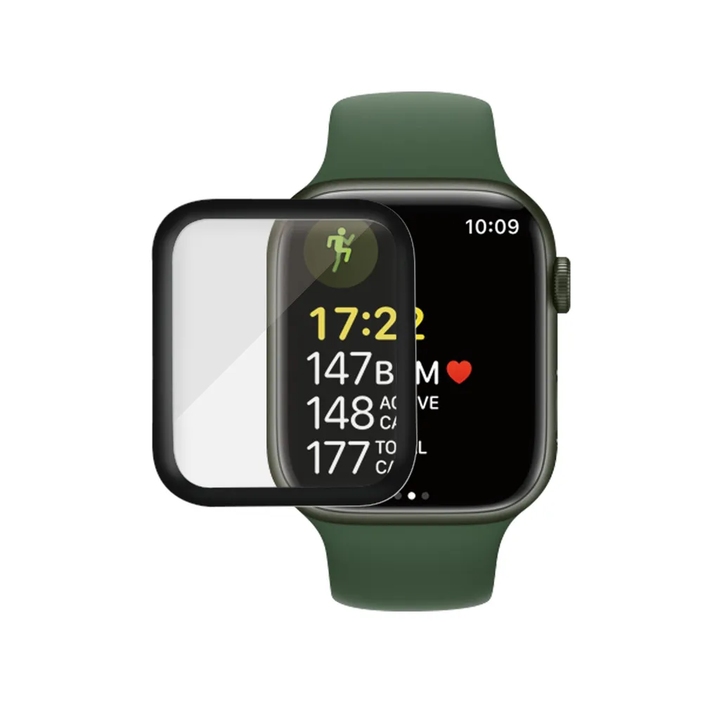 Apple Watch Series 7 41mm | Displayschutzglas (2018)