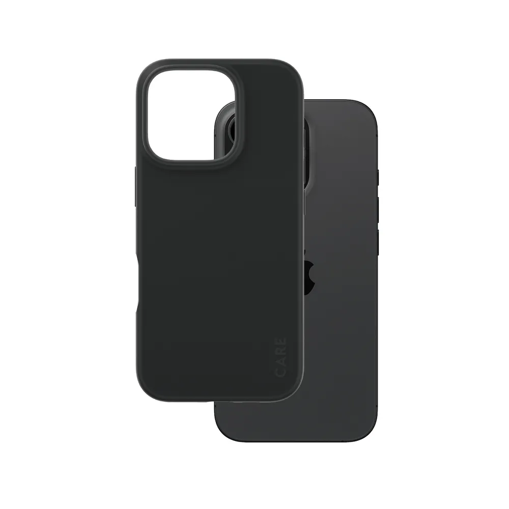 CARE by PanzerGlass® Fashionable Case Schwarz iPhone 16 Pro Handyhülle