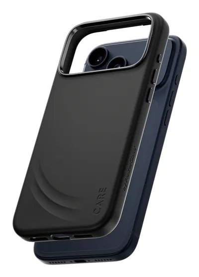CARE by PanzerGlass® Feature FLOW Case Schwarz m. MagSafe iPhone 17 Pro Max Handyhülle