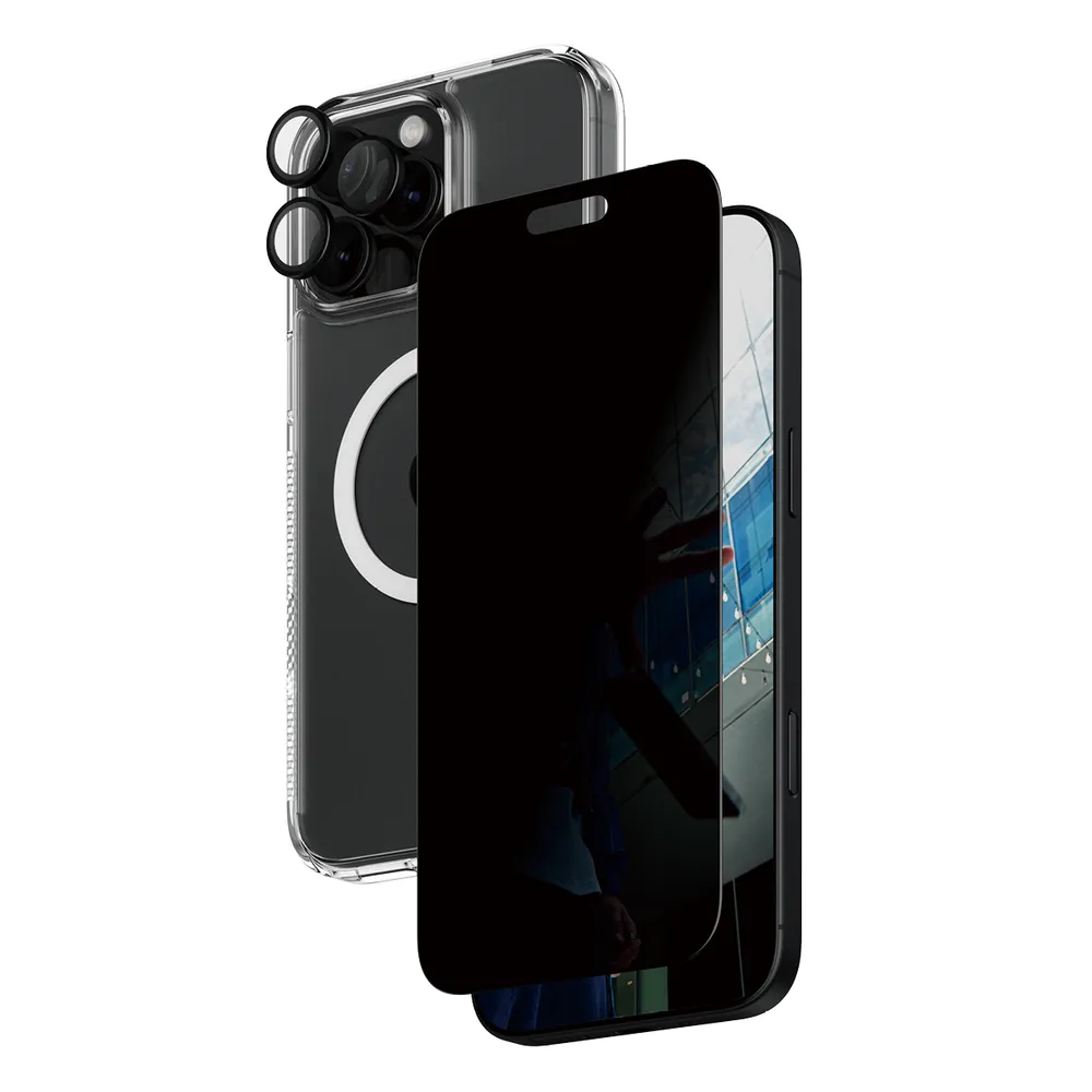 Care by PanzerGlass Flagship 3-in-1 Privacy Set iPhone 16 Pro Max