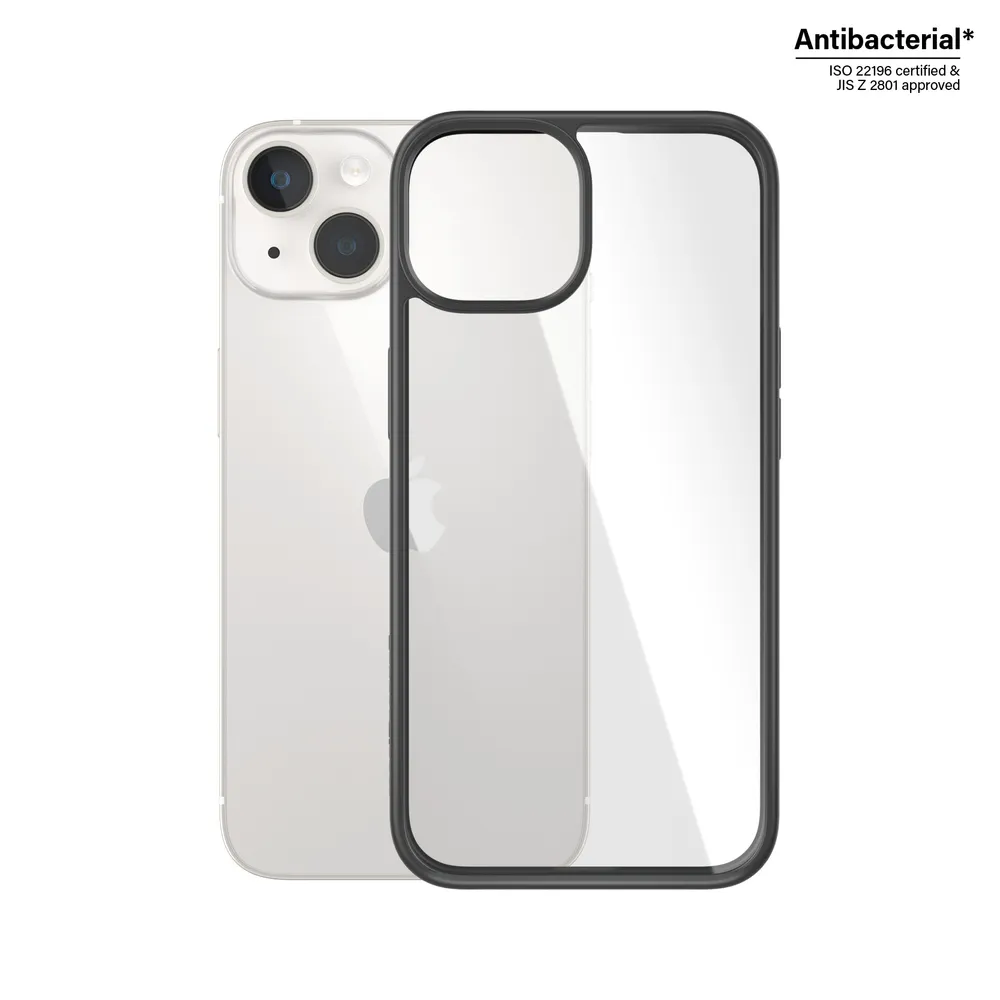 ClearCase Apple iPhone 2022 14 | 13 | Schwarz / Transparent (0405) Handyhülle