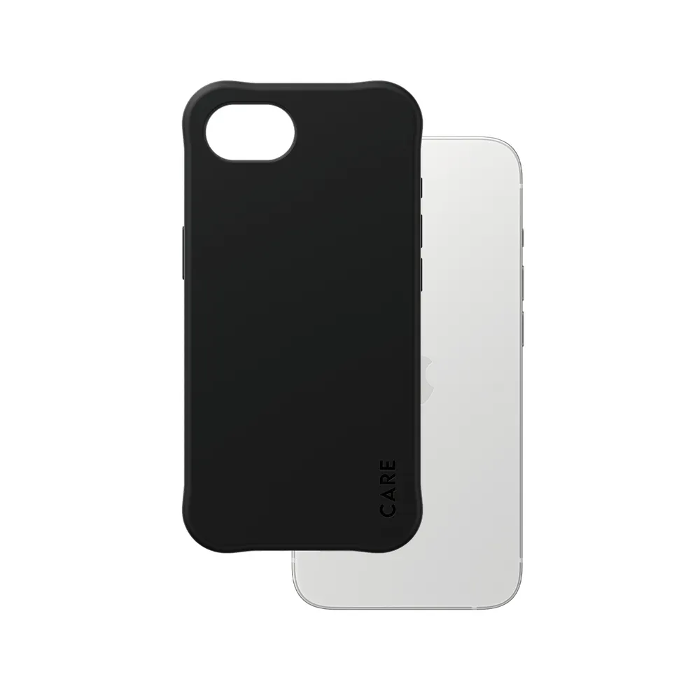 Funda für Handy PanzerGlass CARE Samba Cover TPU Schwarz Stoßfest für iPhone 16e 17e