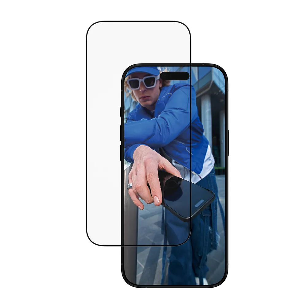 Displayschutz für iPhone 17 Air, Ultra-Wide Fit mit EasyAligner