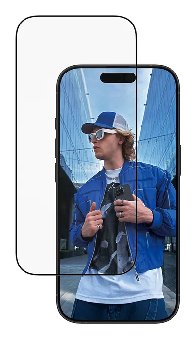 Displayschutz für iPhone 17, iPhone 16 Pro, Ultra-Wide Fit mit EasyAligner