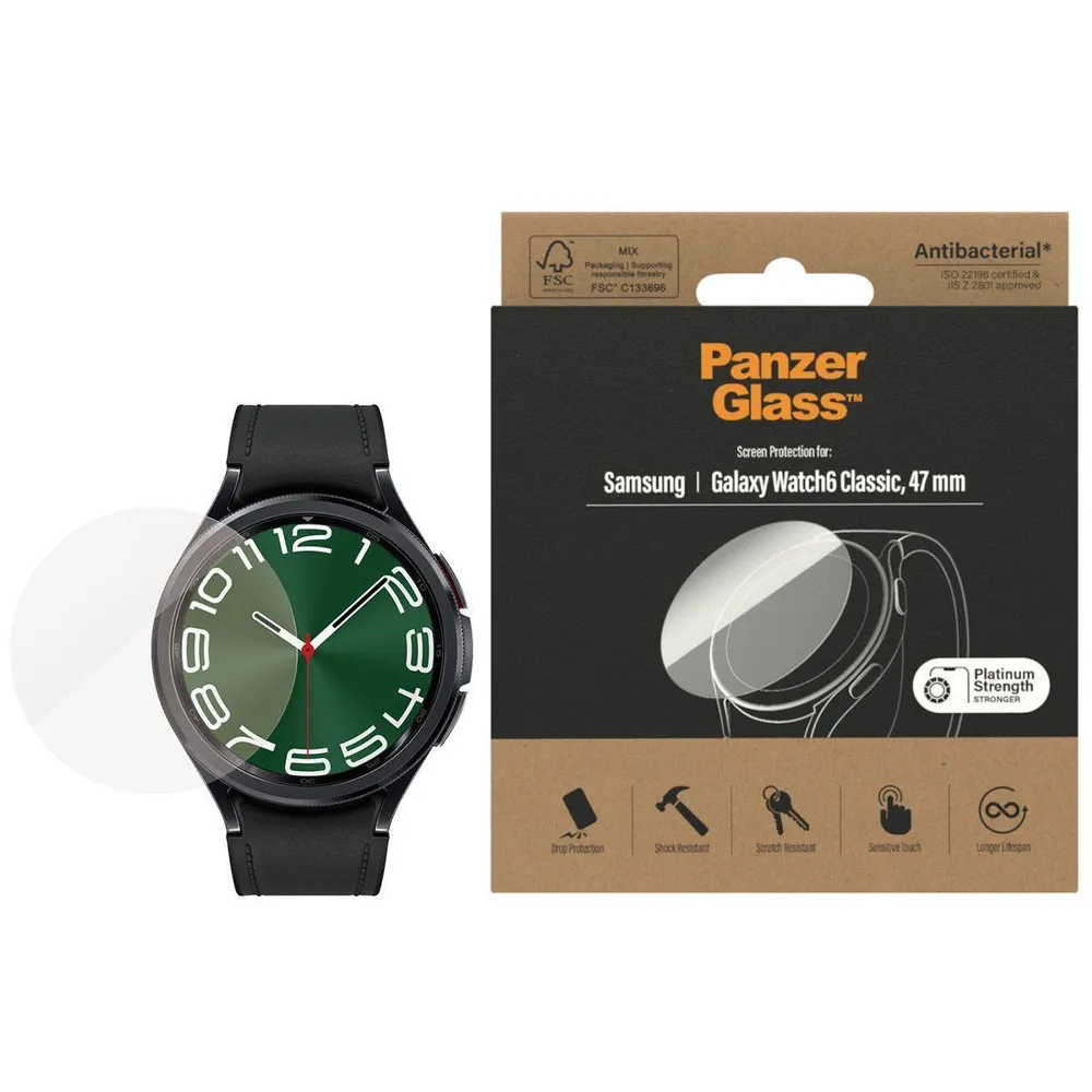 Displayschutz für Samsung Galaxy Watch6 Classic, 47 mm (3684)