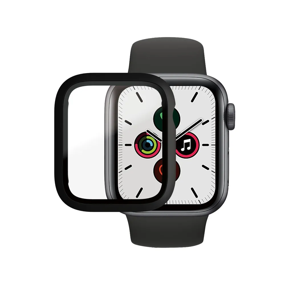Displayschutz Full Body Apple Watch Series 4 | 5 | 6 | SE 40mm | Schwarz (3640)