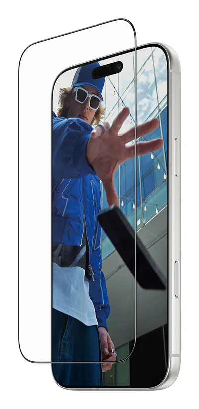 Displayschutz mit schwarzem Rahmen für iPhone 17 Pro Max, Ultra-Wide Fit mit EasyAligner
