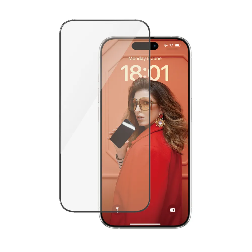 iPhone 15 Pro Ultra-Wide Fit mit EasyAligner (2810) Schutzglas