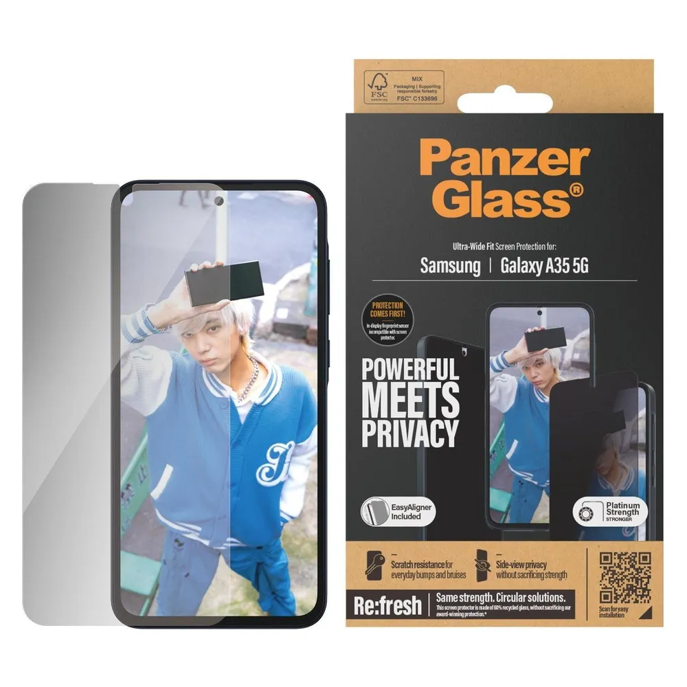 PanzerGlass Privacy (1 Stk., Samsung Galaxy A35)