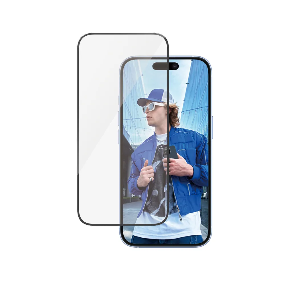 PanzerGlass Displayschutz iPhone 16 | 15 | Ultra-Wide Fit