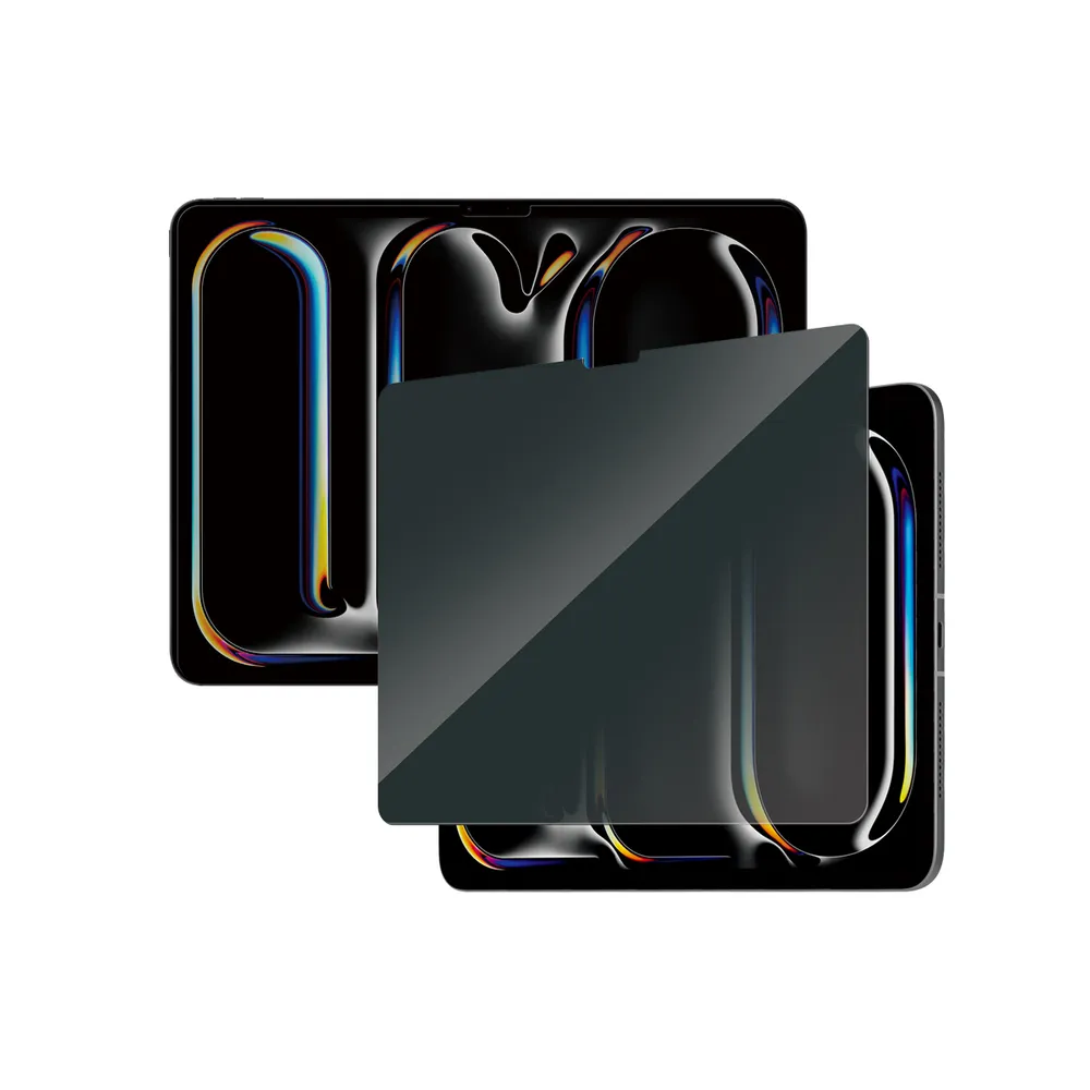 PanzerGlass Displayschutzglas Ultra-Wide Fit Privacy Screen Protection für Apple iPad Air, Apple iPad Pro 13, Displayschutzfolie, Schutzfolie, Sichtschutz, kratz- & stoßfest