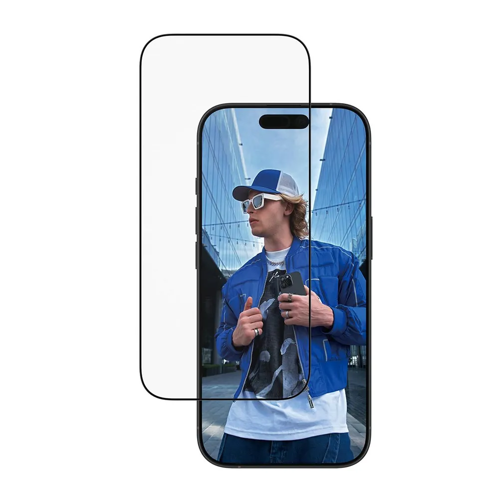 Displayschutz für iPhone 17, iPhone 16 Pro, Ultra-Wide Fit mit EasyAligner