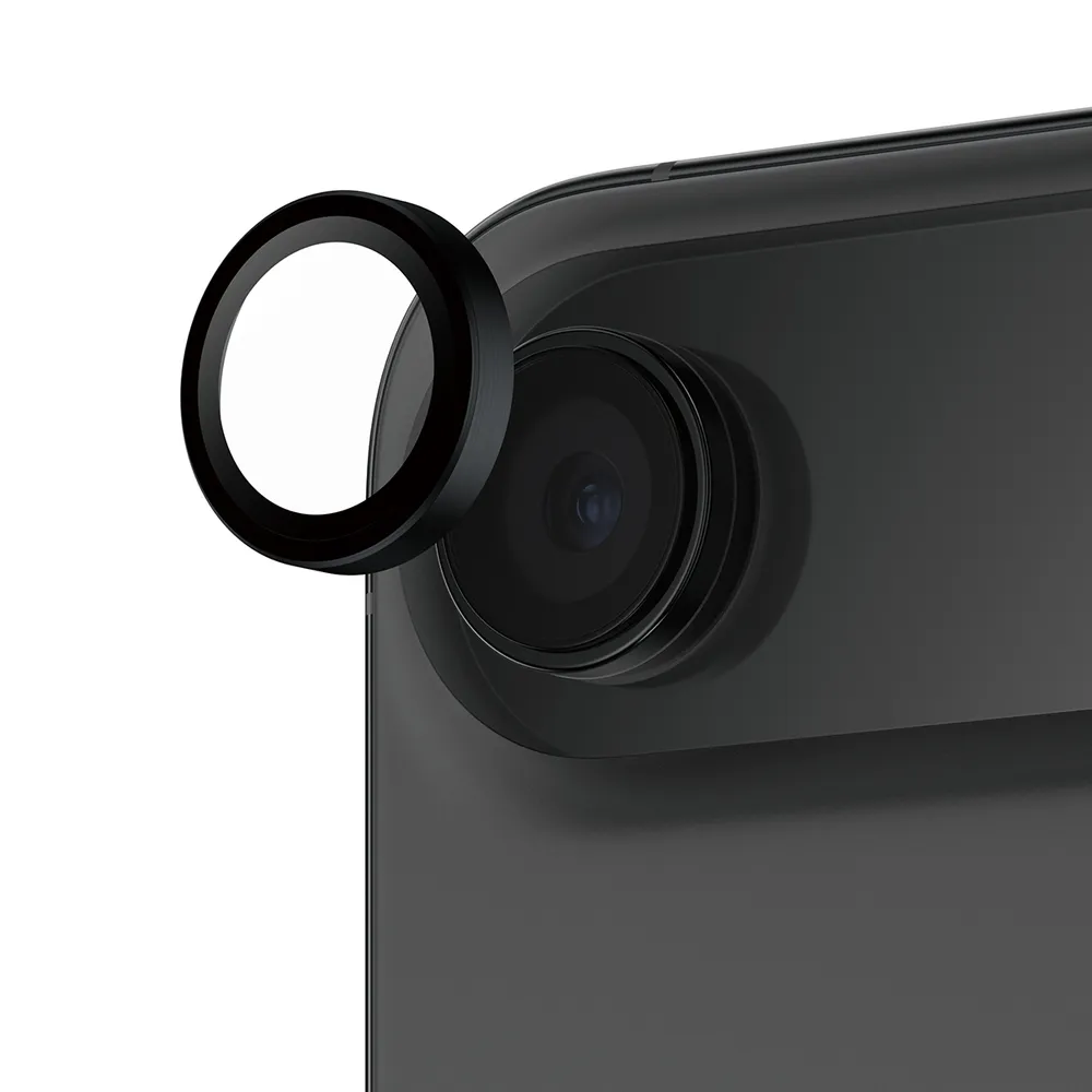 Kameraschutz PanzerGlass Hoops iPhone Air gehärtetes Glas schwarz