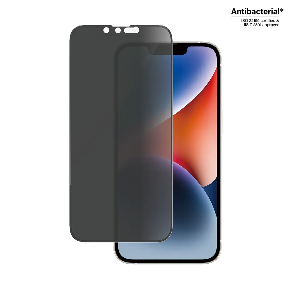 Privacy Displayschutz Apple iPhone 14 | 13 | 13 Pro | Ultra-Wide Fit mit EasyAligner (P2783)