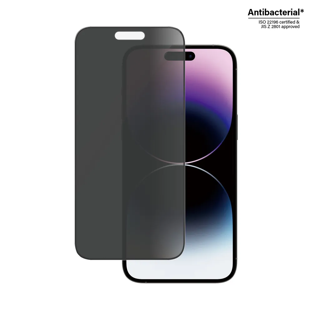 Privacy Displayschutz Apple iPhone 14 Pro Max | Ultra-Wide Fit mit EasyAligner (P2786)