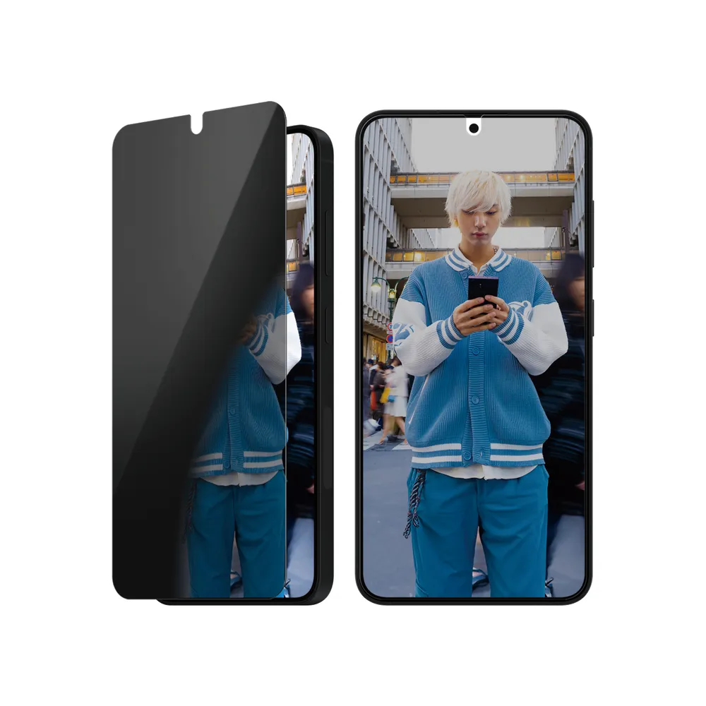 Privacy Displayschutz Samsung Galaxy S25 | S24 | Ultra-Wide Fit Schutzglas