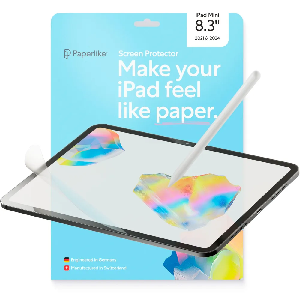 Paperlike Displayschutzfolie für iPad mini (6. Gen), 2er-Pack