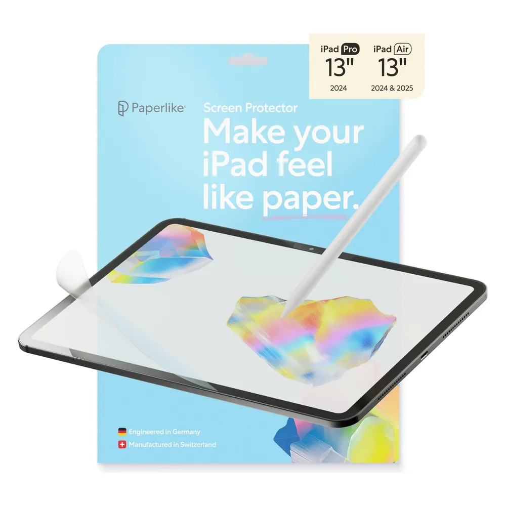 Paperlike Apple iPad Pro (2024) / Air (2026) 13 Zoll Schutzfolie Doppelpack