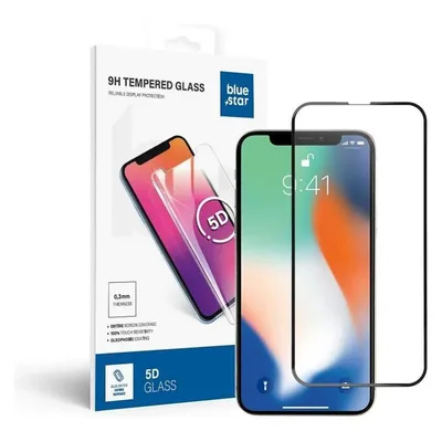 Partner Telecom Schutzglas Blue Star Tempered Glass Blue Star - APP IPHONE X 5D Full Cover schwarz