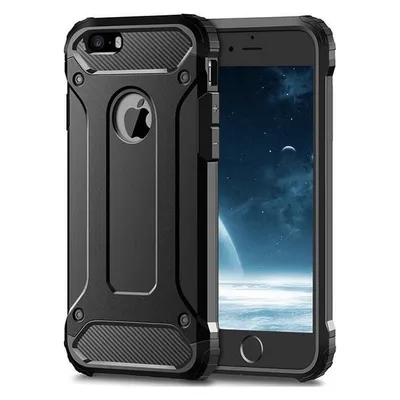 Partner Telecom Back panel cover OEM ARMOR case for IPHONE 8 black