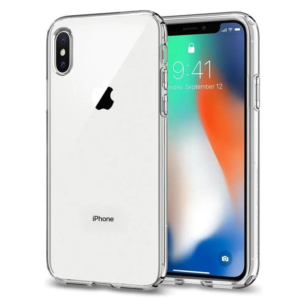 Partner Telecom Back panel cover OEM CLEAR case 2 mm BOX for IPHONE X / XS transparent