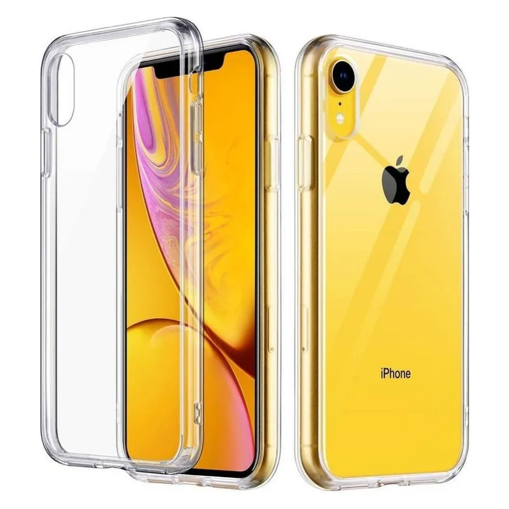 Partner Telecom Back panel cover OEM CLEAR case 2 mm BOX for IPHONE XR transparent