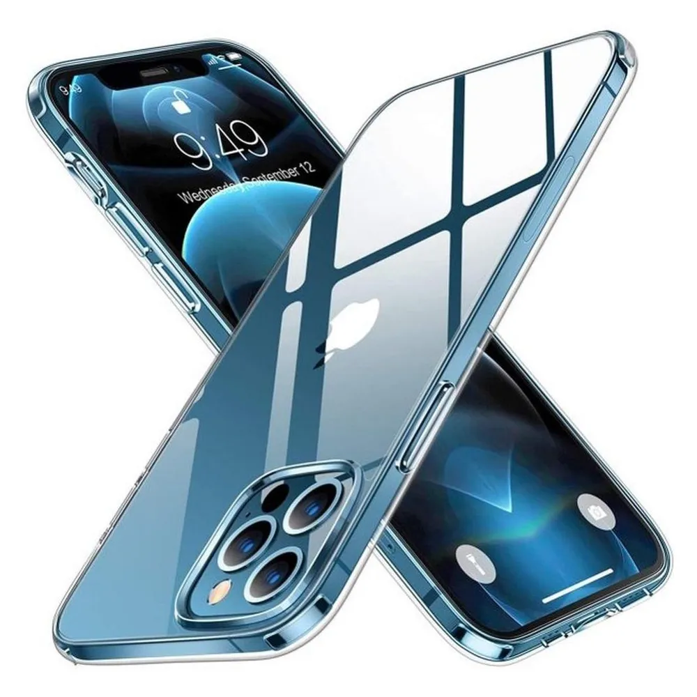 Partner Telecom Back panel cover OEM CLEAR case 2 mm BOX for IPHONE 12 / 12 Pro transparent