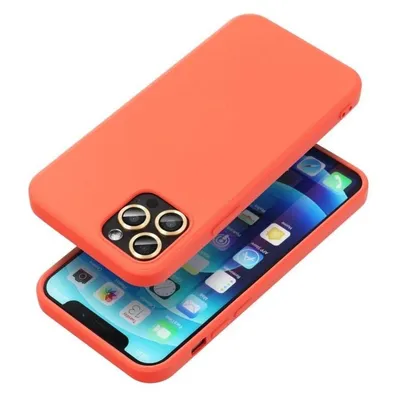 Partner Telecom Back panel cover OEM SILICONE case for IPHONE 12 / 12 Pro peach