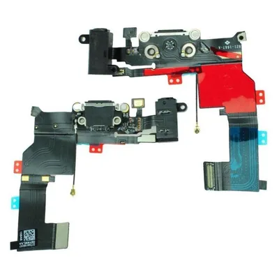 Partner Telecom LCD display! OEM Charging Connector Flex Cable for iPhone 5S black