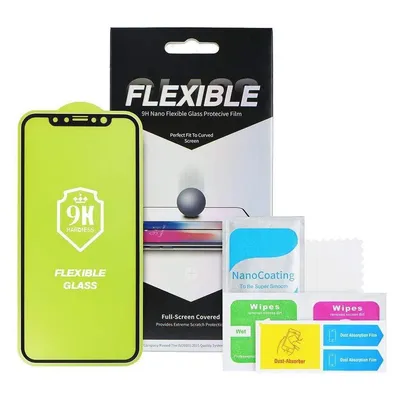 Partner Telecom Schutzglas Bestsuit Bestsuit Flexibles Hybridglas 5D für Apple iPhone 7/8/SE 2020 schwarz