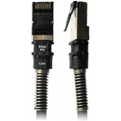 Netzwerkkabel PatchSee PCI6-DPF/100 30 m Cat6a RJ-45 Schwarz