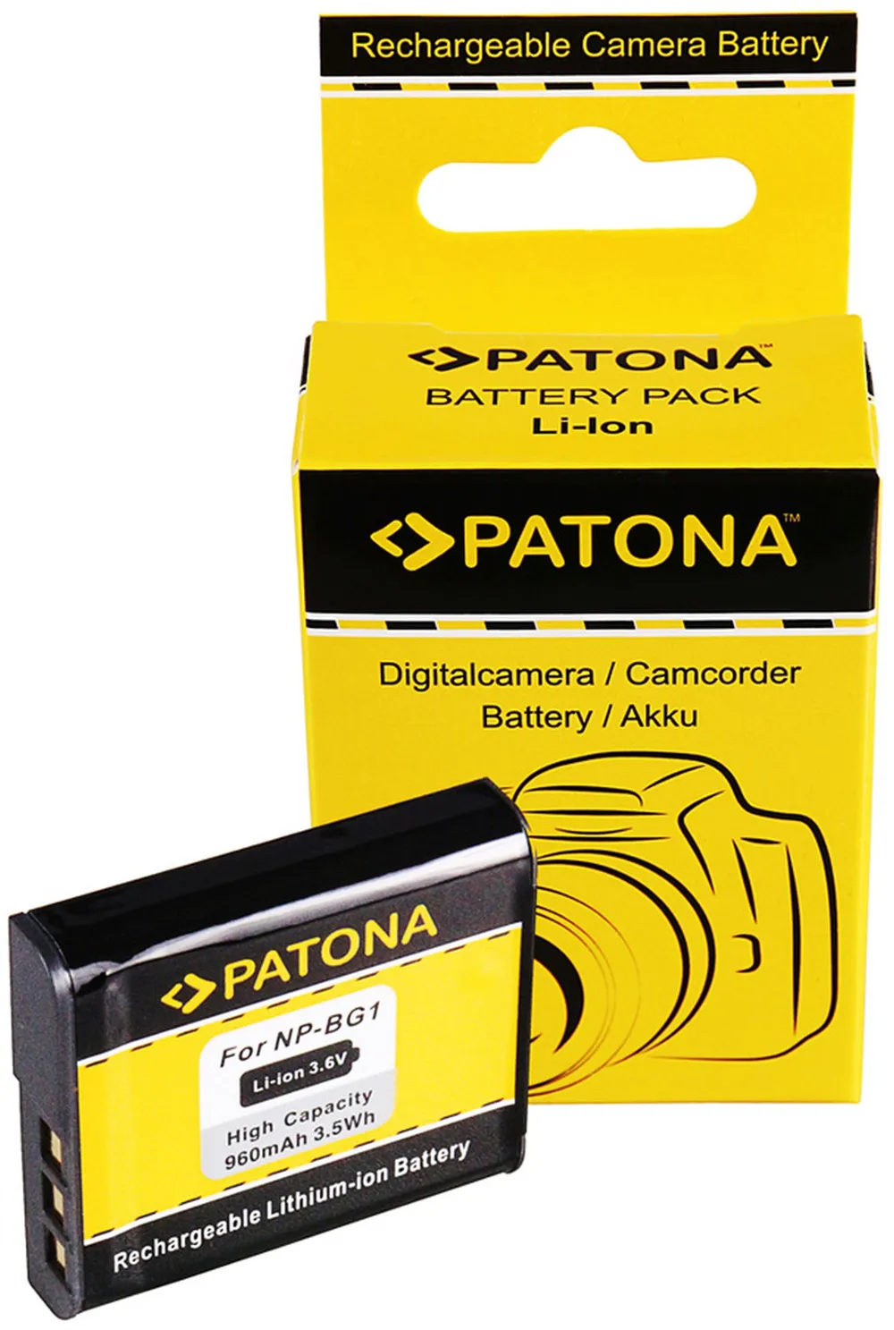PATONA Akku NP-BG1 Cyber-Shot DSCH55