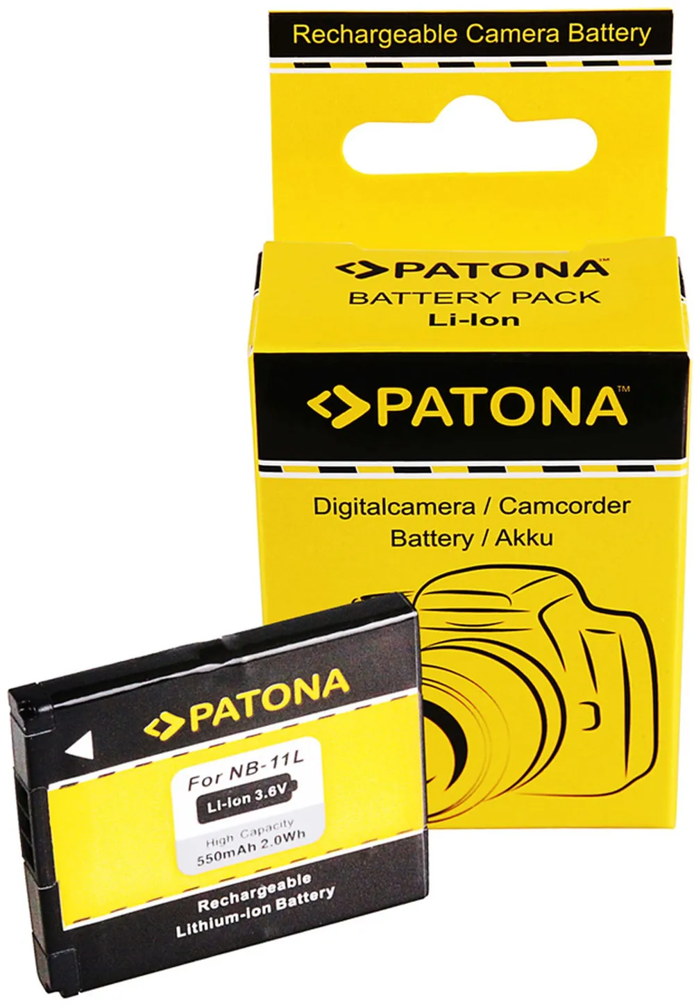 PATONA Akku für Canon NB11L