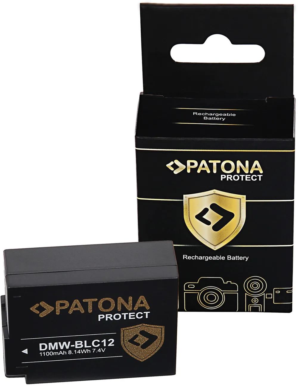 PATONA PROTECT Akku Panasonic DMW-BLC12